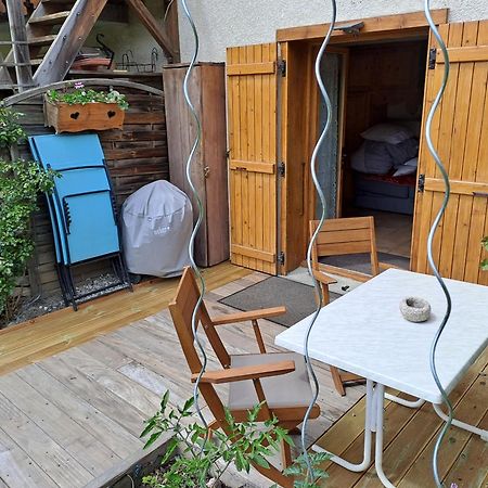 A4 Km De Megeve Tres Joli Studio Avec Jacuzzi ,Vue Sur Les Montagnes Au Calme Praz-sur-Arly Δωμάτιο φωτογραφία