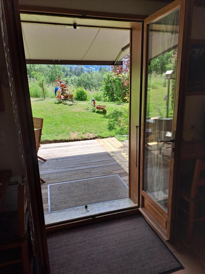 A4 Km De Megeve Tres Joli Studio Avec Jacuzzi ,Vue Sur Les Montagnes Au Calme Praz-sur-Arly Εξωτερικό φωτογραφία